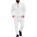 Men's Fleece-Lined Jogger Pants Set Winter Thermal Comfort Casual Tracksuit For Cold Weather_viptrois.com