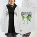 High Street Gothic Butterfly Print Hooded Cardigan Sweatshirt Men's Fashion Loose Hip Hop Jacket_viptrois.com