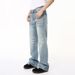Men's Clothing Summer New Products Cleanfit Washed Light Colored Drape Jeans_viptrois.com