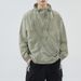 Men's Summer UV Protection Shirt - UPF50+ Lightweight Breathable Sun Hoodie, Loose Fit Outdoor Sports Jacket With Zip Pocket (Black/White/Gray/Green)_viptrois.com