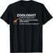 T-shirtfunny Zoologist 2026 Definition Zoology Science Gift Unise_viptrois.com