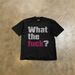 Heavyweight Pure Cotton Oversized T-Shirt Loose Short-Sleeved Y2K English Print For Couples And Men 250g_viptrois.com