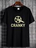 Cranky Bicycle Chain Cycling T Shirt Funny Bike S For Cyclists Lover Cyclist Clothes Mountain Casual Streetwear Homme Unisex Summer_viptrois.com