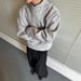 Men's & Women's Lightweight Half-Zip Pullover Sweatshirt With Stand Collar, Casual & Commuter Wear, Breathable Cotton Blend, Relaxed Fit, Spring_viptrois.com