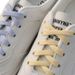 Uv light change color shoelaces Double braided small white shoe shoe LACES_viptrois.com