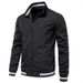 New Cross-Border Trade Casual Jacket For Men, Direct Sale, Spring And Autumn Sports Solid Color Men's Coat_viptrois.com