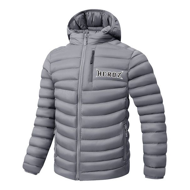 Men's Clothing Hero Letter Logo New Winter Thickened Jacket Multi Color Windproof Ribs Cotton Jacket Warm Hooded Cotton Coat_viptrois.com