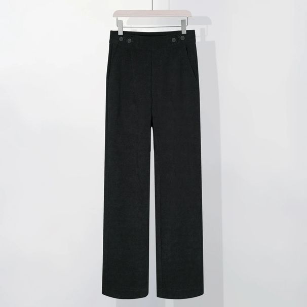 Autumn Winter Straight-Leg Fleece-Lined Thickened Men's Casual Internet Celebrity Hot-Selling Loose Comfortable_viptrois.com