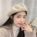Autumn Winter New British Style Wool Beret Artistic Versatile Painter Warm Octagonal Hat For Women Trendy_viptrois.com