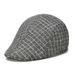 Sale Autumn Winter New Plaid Woolen Hat For Middle-aged Men And Women Newsboy Cap_viptrois.com