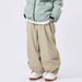 Functional Waterproof Cargo Men Spring Autumn Trendy Loose Straight Wide Leg Casual Long Ski Pants_viptrois.com