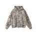 Men's Street Style Chic Winter Camouflage 3D Print Hoodie Zip up Sweatshirt Trendy European And American Design_viptrois.com