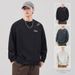 Pulse Trendy Brand Crew Neck Sweatshirt Autumn Winter New Embroidery Versatile Casual Pullover Loose Long Sleeve Drop Shoulder_viptrois.com