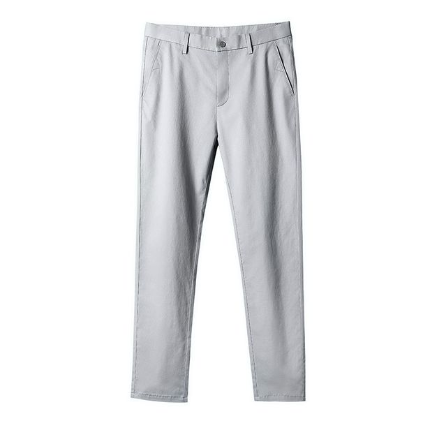 Men's Clothing Cotton Trousers Spring Light Luxury High End Loose Straight Casual Trousers Trendy Versatile Comfortable Trousers Men's Trousers_viptrois.com