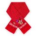 Women's Scarves Santa Claus Deer Head Scarf With LED Lights Colorful Lights Elk Winter Jacquard Fan Scarf_viptrois.com