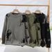Trend Fashion Sweater Men's Lazy Style Trendy Fashion Casual Round Neck Loose Needle Green Men's Sweater_viptrois.com