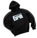 New RECORDS6PM Printed White Stripe Sleeve Hoodie Sweatshirt Sports Comfortable Loose Top_viptrois.com