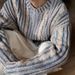 Men's Clothing New Winter American High Street Couple Knitted Sweater Trendy Brand Loose Sweater Jacket_viptrois.com