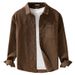 Retro Long Sleeved Shirt, Loose Casual Top, Versatile, Handsome, Loose Trendy Brand Shirt Jacket_viptrois.com