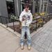 Men's Clothing Hip Hop Street Fashion Retro Hoodie High Street Pullover Tops_viptrois.com