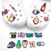 21 Sets Of Cartoon Cute Medical Series Shoes Flower Decorative Buckle Personality DIY Garden Shoe Buckle Accessories_viptrois.com