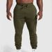 Men's Slim-Fit Jogger Pants – Lightweight Knit Sweatpants For Spring & Summer, Elastic Cuff Casual Trousers_viptrois.com