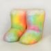 women's outer wear warm and non slip cross border long fur mid tube raccoon fur winter snow boots_viptrois.com