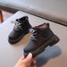 Child's shoes Autumn and winter new children's shoes Girls baby boots Small yellow boots boys casual ankle boots_viptrois.com