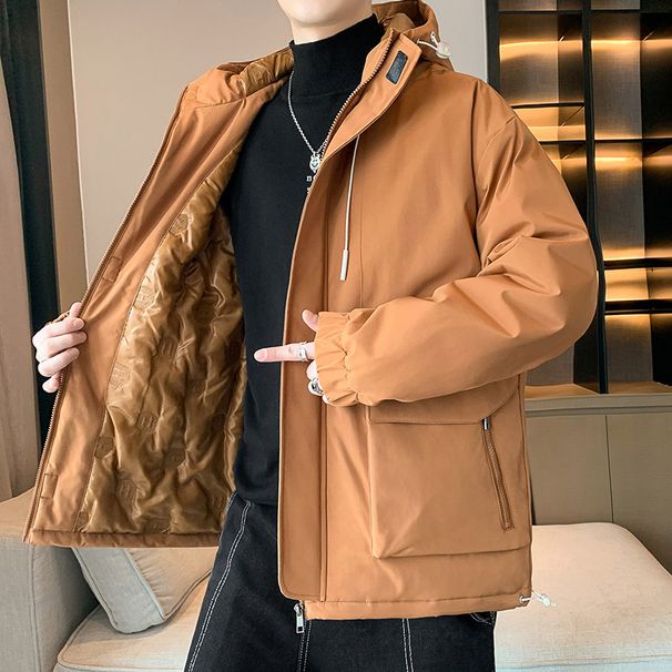 Parka Gruesa Y Cálida Para Hombre, Impermeable Y A Prueba De Viento, Con Capucha, Talla Grande 6XL-7XL, Invierno_viptrois.com