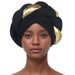 Muslim hat African Muslim casual fashion color matching twist headscarf hat cross forehead thick braid women's pullover hat_viptrois.com
