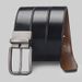 Men's Belts Men's Double Sided Belt With Pin Buckle And Rotatable Business Perforated Belt Casual Pants Belt_viptrois.com