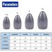 Texas Free Group Bullet Head Fishing Anti-Hook Bottom Lead Sinker Lure Accessories_viptrois.com