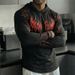 Men's Performance Hooded Long Sleeve Shirt - Moisture-Wicking, Breathable & Stylish For Running, Gym & Outdoor Activities_viptrois.com