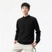 Pure Men's Crew Neck Wool Sweater 2025 Autumn Winter New Fashion Casual Simple Versatile Warm Knitwear_viptrois.com
