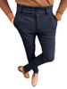 Man's Clothing Business Dress Pants Multi-colored Small Legs_viptrois.com