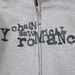 Detachable Badge Letter Print Hooded Cardigan Sweatshirt Men's Autumn Loose Casual Trendy Ins Hoodie_viptrois.com