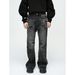 Men's Clothing | 2023 Autumn New American Retro Washed Distressed Ripped Jeans Trend_viptrois.com