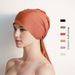 curved two tail hat Muslim headgear solid color small hat_viptrois.com