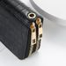 Wallet Card Cases Women Wallet Simple TextureFashion Popular Crocodile Pattern Pu Double Zipper Clutch Bag_viptrois.com