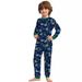 Christmas Cotton Printed Family Baby Boys and Girls Baby with Dog Europhobia Christmas Family pajamas_viptrois.com