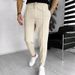 Premium Products Premium Products 2024 Men's Waffle Casual Sports Solid Color Pants_viptrois.com