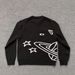 European And Cross-Border Jacquard Embroidery Personality Style Fashion Trend Knitted American High Street Simple Round_viptrois.com