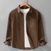 Retro Long Sleeved Shirt, Loose Casual Top, Versatile, Handsome, Loose Trendy Brand Shirt Jacket_viptrois.com