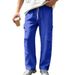 Men's Hip-Hop Wide Leg Sweatpants – High Street Fashion Straight Cut Joggers (5 Colors, S-XXXL)_viptrois.com