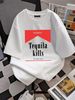 tequila Kills Shirt , Las Sunday Tequila Kills T-Shirt Stretched Streetwear Soft Versatile Slightly Breathable Designer Clothes Graphic Casual_viptrois.com