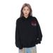 Heavy-duty Flocked Embroidered Letter Loose Pullover Autumn Winter Men's Casual Vibe Trendy Sports Hoodie_viptrois.com