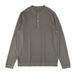 "Classic Henley Collar Men's Sweater – Vintage-Inspired Thick Knit For Winter Warmth & Comfort"_viptrois.com