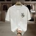 Same Fashion And Trendy Brand Light Luxury Men's Short Sleeved T-shirt Summer New Item Printed Round Neck Half Sleeve T_viptrois.com