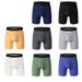 Pulse Long Men's Underwear Mid-Waist Anti-Chafing Sports Boxer Shorts Cross-Border European And American Size Xing_viptrois.com