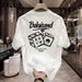 Pure Cotton Casual American Short-sleeved Men's New T-shirt Summer Trend Brand Printing Slim-fit Crew Neck Top_viptrois.com
